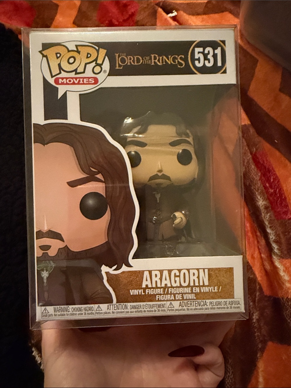 Funko Pop! Lord of the Rings Aragorn Figure -